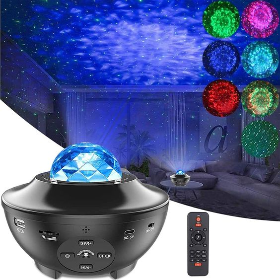 Spaceship | Galaxy Projector with Bluetooth