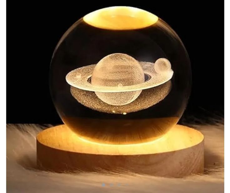 Galaxy Crystal Ball Nightlight